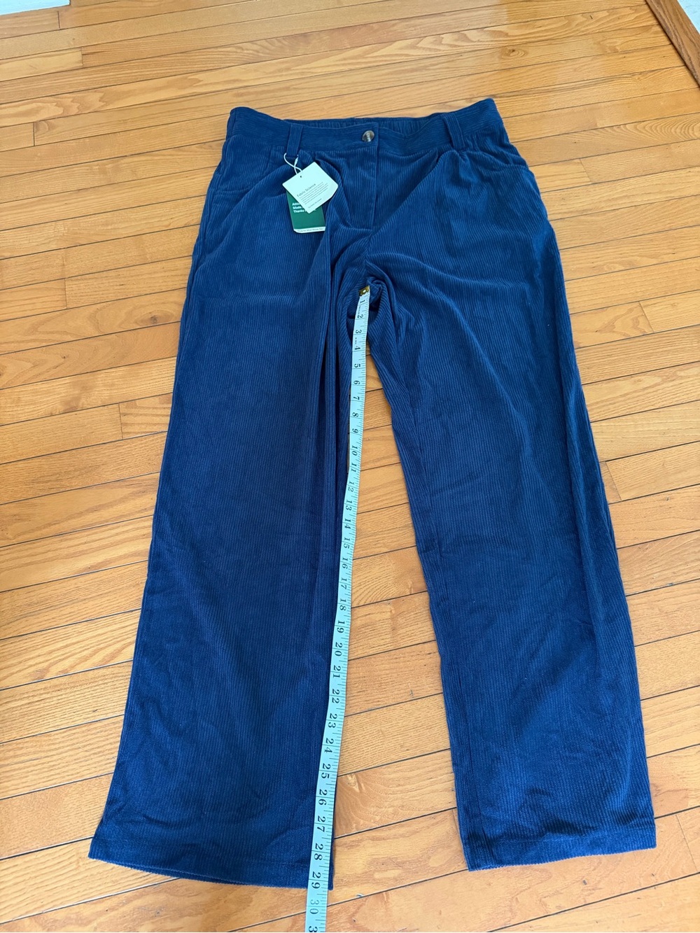 HALARA Navy Corduroy Pants XL NWT